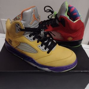 Nike Air Jordan 5 "What The" Solar Orange